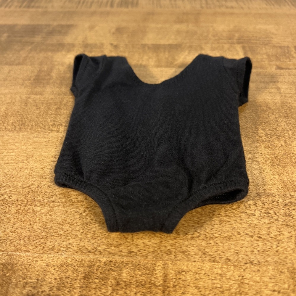 American Girl Ballet Black Leotard with Back Bow - Picture 9 of 12